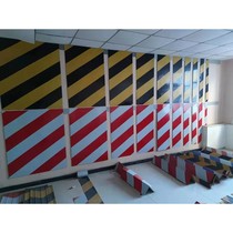 Kicking board construction site waistline guardrail galvanized iron scaffolding decorative strip safety wallpaper corner wall protection