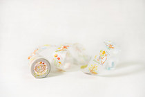 (Story Line) Taiwan Hello Studio Flowers Road Diary PET Adhesive Tape Collage Material Cute Collage