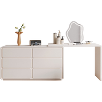 Dongwo Yueshun cream style dressing table bedroom removable corner cupboard makeup table dual-use integrated storage cabinet