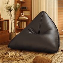 Lacquered lazy sofa triangle bean bag living room reclining and sleeping tatami single back seat balcony leisure chair