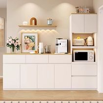 Dongwo mighty solid wood sideboard against the wall integrated living room storage cabinet storage cabinet simple modern home tea cabinet