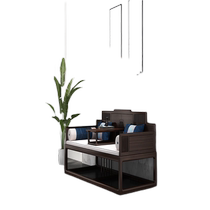 Juran Home Zhanhua Home Furnishing Shanghe Solid Wood Arhat Bed 801