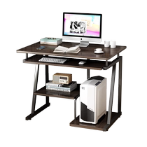 Zhuohe (furniture) computer desk desktop desk bookshelf integrated table rental house simple office desk home writing desk