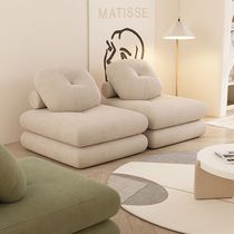 Xiaoyun mochi fabric sofa small apartment module tofu block tatami living room balcony multifunctional lazy sofa