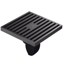 Submarine gun ash floor drain all-copper washing machine dual-use bathroom rectangular invisible deodorant cover official flagship store