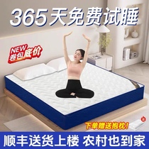 Zomu Blue Memory Foam Simmons Latex Mattress Roll Pack Compression Box Home Bedroom Spring Mattress Soft Cushion