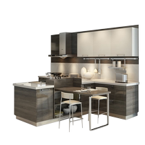 Zhibang kitchen cabinets integrated cabinets kitchen customization modern simple customization decoration Nalati package cabinet customization