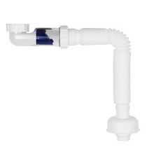 Submarine washbasin short drainer countertop basin wall drain anti-odor drain pipe washbasin into the wall drain pipe