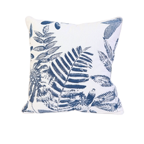 (Self-operated by Juran Home) You can live French pillows plant fern pattern pillows sofa bay window pillows