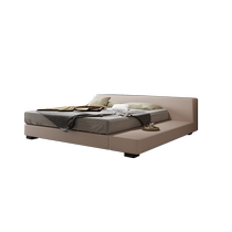 Dongwo Nuosiduo Italian style minimalist Nordic style master bedroom large bed tatami soft package 1 8 meters double modern light luxury