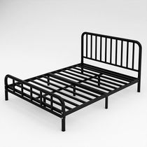 Guidian iron bed iron bed double bed simple modern iron bed multi-size rental room single bed with mattress assembly