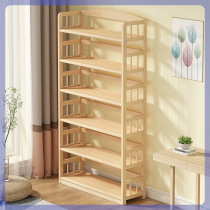 Sichuan Simple Multilayer Booktablettes Pine Wood Sheltershelf Simple Home Bedroom Minimalist Student Children Multifunction Bookcase