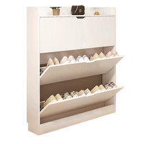 Zhuohe (Furniture) Ultra-thin Shoe Cabinet 17cm Home Door Corridor New Entrance Tumble Cabinet Entry Door Outdoor Shoe Rack