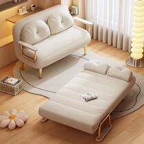 Xiyi cream style sofa bed single balcony living room small apartment folding dual-use all-in-one multi-functional double sofa