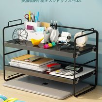 Chuanshi simple bookshelf storage rack office home student book desktop multi-layer storage rack organizing small shelf
