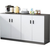 Dongwo Yijia wood tea cabinet storage cabinet sideboard modern minimalist living room wall integrated box side cabinet