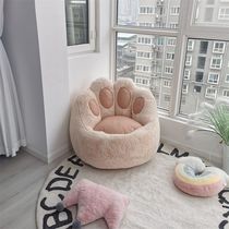 Naizhai Cute Cat Claw Lazy Sofa Bean Bag Tatami Small Girls Single Bedroom Balcony Chair Seat