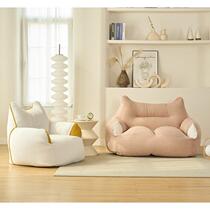 Guidian lazy sofa can lie down and sleep single small sofa bedroom tatami lounge chair small apartment balcony leisure chair