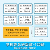 Синий край и белый фон - название школы и модель класса [120 постов]