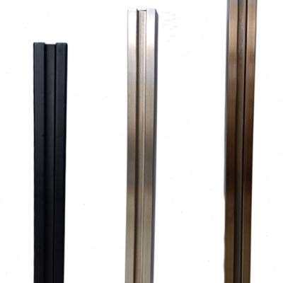 Factory Stainless Steel column glass free of punch square tube Neck Railing Guardrails Balcony Steel-steel fence Rod Armrest-Taobao