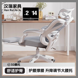 Hanrui Furniture Study Chair Ergonomic Desk Chair Study Sedentary Office Reclining Seat For Home Computer Chair