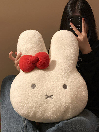 可爱米菲兔热水袋充电防爆暖水袋女生冬季暖手暖宝宝玩偶公仔抱枕