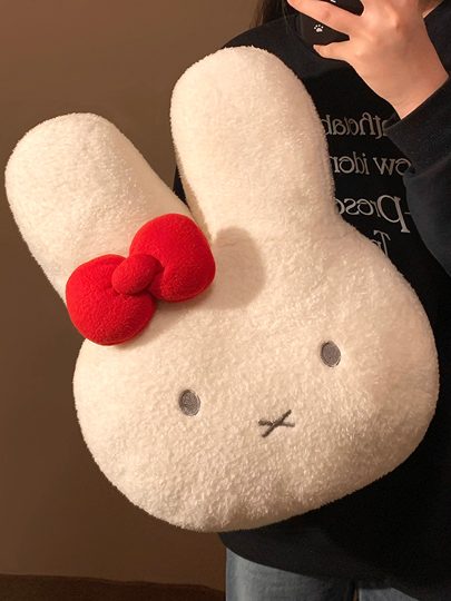 可爱米菲兔热水袋充电防爆暖水袋女生冬季暖手暖宝宝玩偶公仔抱枕