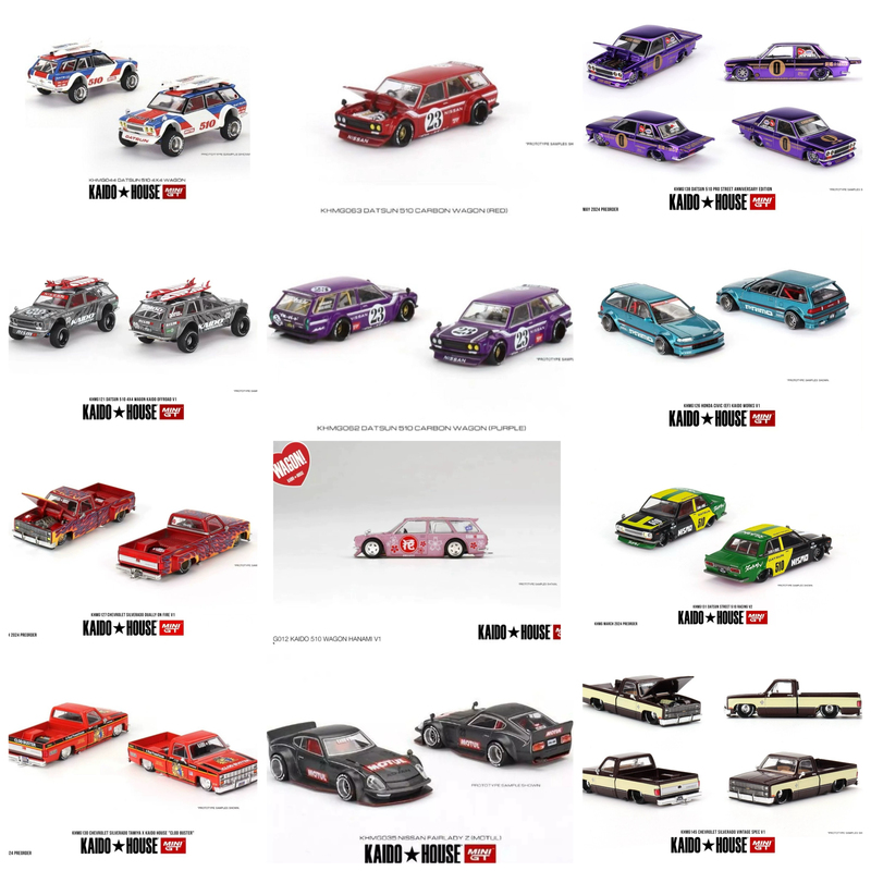 Kaidohouse Datsun 510 2000Gtr Pickup M3 Civic Ef All New Models Continuously Updated②