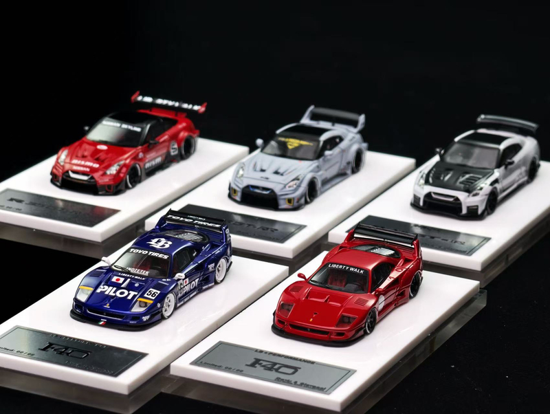 Davis&Giovanni Dg 1/64 R35Gt-Rr Lbf40 Limited Edition Resin Car Model