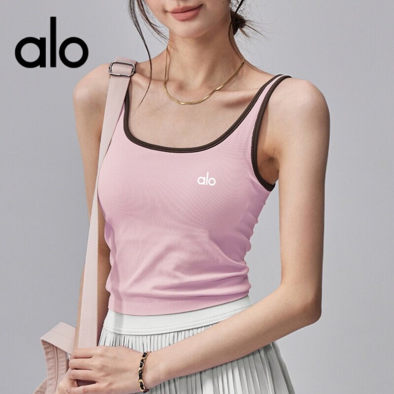 Aio Yoga Vest with Chest Pads, Shock-Proof Sports Bra, Quick-Drying Pilates Training Sleeveless Fitness Top Aio Yoga Vest with Chest Pads, Shock-Proof Sports Bra, Quick-Drying Pilates Training Sleeveless Fitness Top