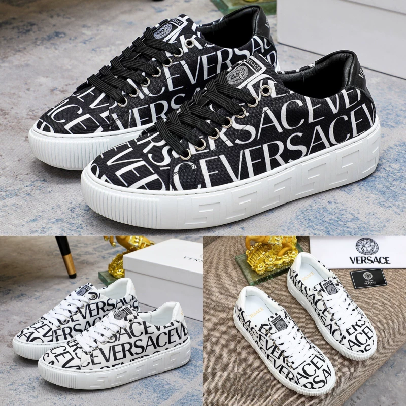 Покупательское агентство для Versace, модное и универсальное, прочное, износостойкое и удобное, стильная повседневная обувь