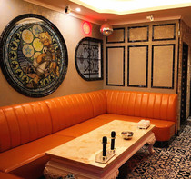 Song and dance hall box sofa pub clear bar bar sofa deck KTV sofa light luxury European box sofa