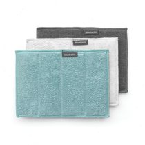 Kitchen cleaning storage multi-purpose storage box scouring pad rag dish brush drying rack heat insulation pad