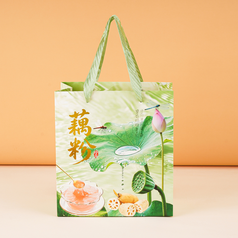 Universal Style Tote Bag, Gold-Stamped Lotus Root Pink Paper Bag, Self-Sealing Bag, Gift Packaging, Transparent Jar, Souvenir Gift, Two-Bottle Set, Free Shipping Universal Style Tote Bag, Gold-Stamped Lotus Root Pink Paper Bag, Self-Sealing Bag, Gift Packaging, Transparent Jar, Souvenir Gift, Two-Bottle Set, Free Shipping