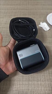 Cooltech 15 GaN Gallium nitride Charger Storage Bag, 140W Flash Charging Four-port PD Fast Charging Head Storage box