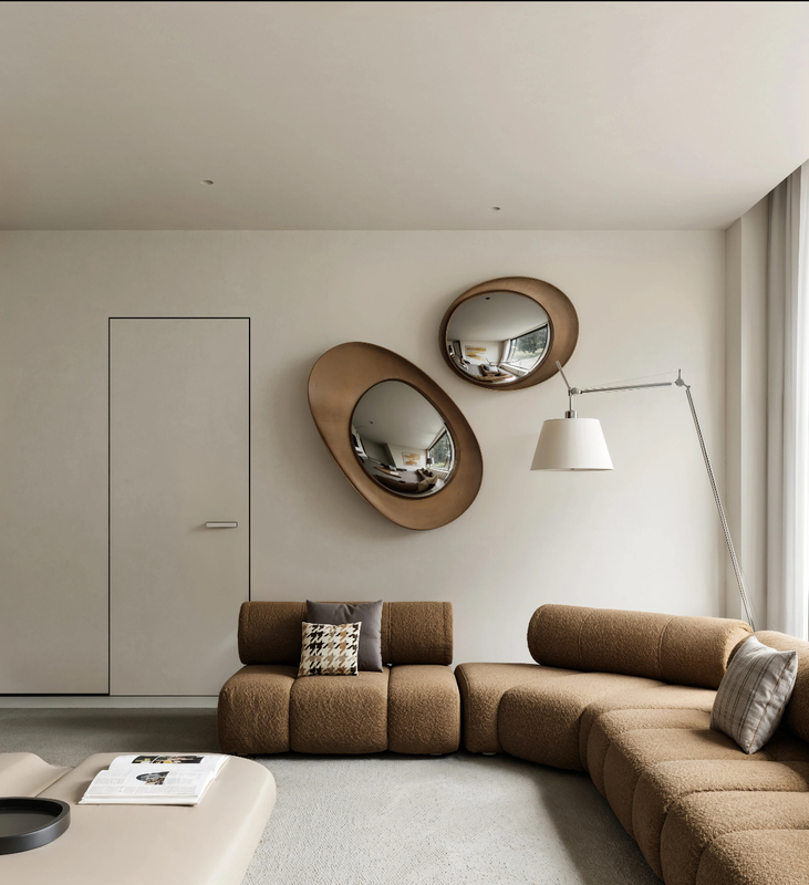 Stainless Steel Irregular Water Drop Wall Decoration for Living Room and Dining Room, Sofa Background Wall Decoration, Wall Hanging Piece, Soft Decoration Art Installation