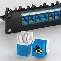 24-port Category 6 Gigabit network patch panel 48-port Category 5e pure copper cabinet patch panel cable management frame engineering test