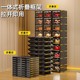 Japan Imported Mujie Transparent Foldableing Installation-Free Shoe Box Shoe Cabinet Shoe Rack Shoe Space-Saving Storage Artifact