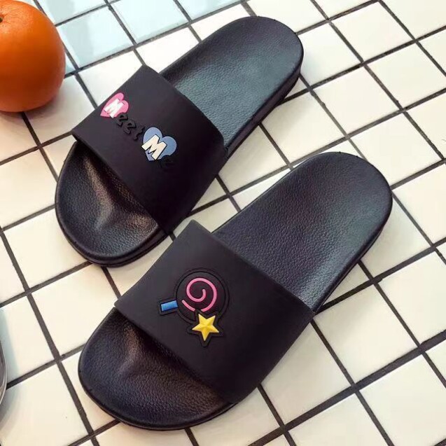 Japanese Imported Women's Summer Indoor Non-Slip Home Slippers, Couple's Trendy Soft-Soled Plastic Thick-Soled Sandals for Home Use