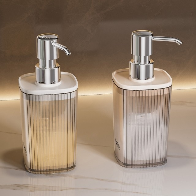 Japanese Imported Hand Sanitizer Bottles, High Aesthetic Value, Household Bathroom Shower Gel, Shampoo, Lotion Pump Bottles, Refillable Bottles