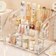 Japanese Imported Desktop Storage Box, High-End Skincare Organizer for Dressing Table, Compartmentalized Storage Rack for Small Items