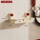 Japanese Imported Suction Cup Storage Rack, No-Drill Wall-Mounted Organizer for Bathroom, Toilet, Washbasin, and Shower
