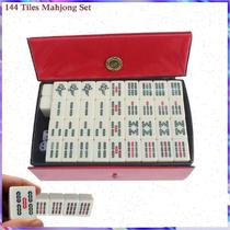 Mini Chinese Numbered Mahjong Tiles Set Portable Travel
