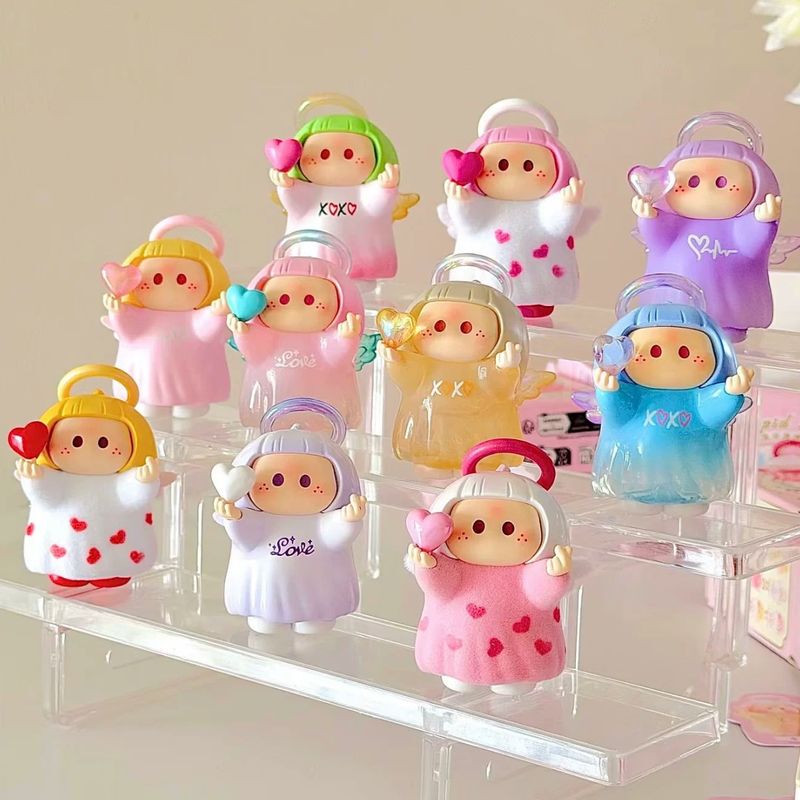Miniso Yoyo Right Right Sauce Ring Cupid Series Icon Box Blind Box Figurine Trendy Toy Decoration Miniso Yoyo Right Right Sauce Ring Cupid Series Icon Box Blind Box Figurine Trendy Toy Decoration