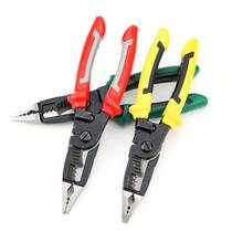 Wire stripper multifunctional electricians pliers wire pulling pliers tool needle nose pliers wire cutting pliers wire pulling pliers
