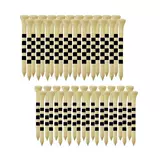 100 штук деревянных футболок для гольф