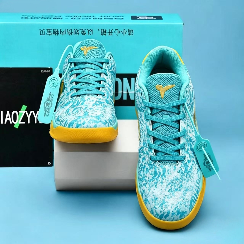 Kobe 8 Basketball Shoes for Men, Low-Top, Suitable for Boys, Teenagers, Elementary School Students, Children, Professional Practical Basketball Shoes for Men