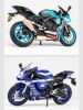 1:12 Yamaha R1 Simulation Motorcycle Alloy Model for Boys Toy Car Christmas Gift Collectible Ornament
