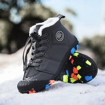 New Kids Hiking Shoes Non-slip Boys Winter Sneakers Warm