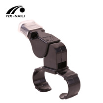 Foot hand raw finger referee whistle referee whistle for football competition sports nuclear-free plastic whistle professional referee whistle